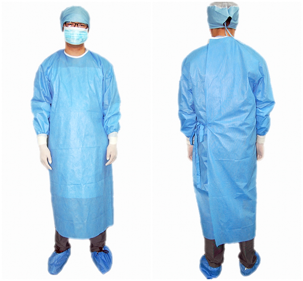 standard surgical gown